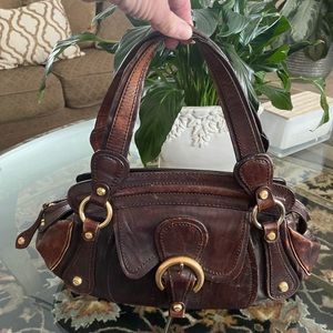 Frances Cobiasis Leather Handbag